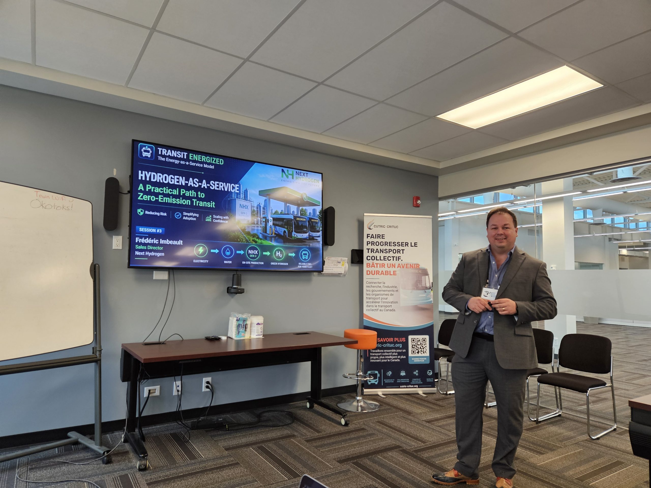 Photo from the Transit Energized ProDev Workshop in Okotoks