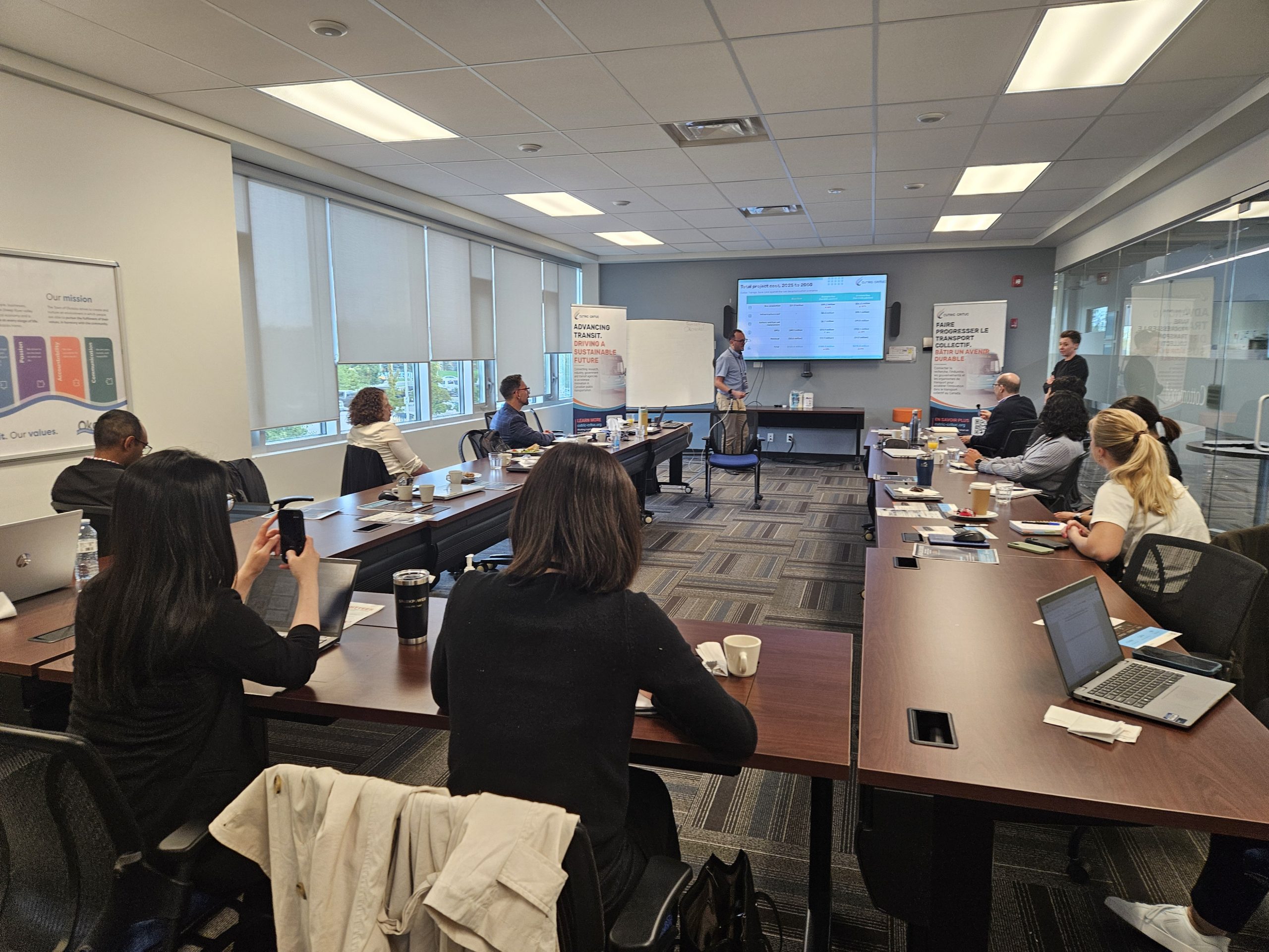 Photo from the Transit Energized ProDev Workshop in Okotoks