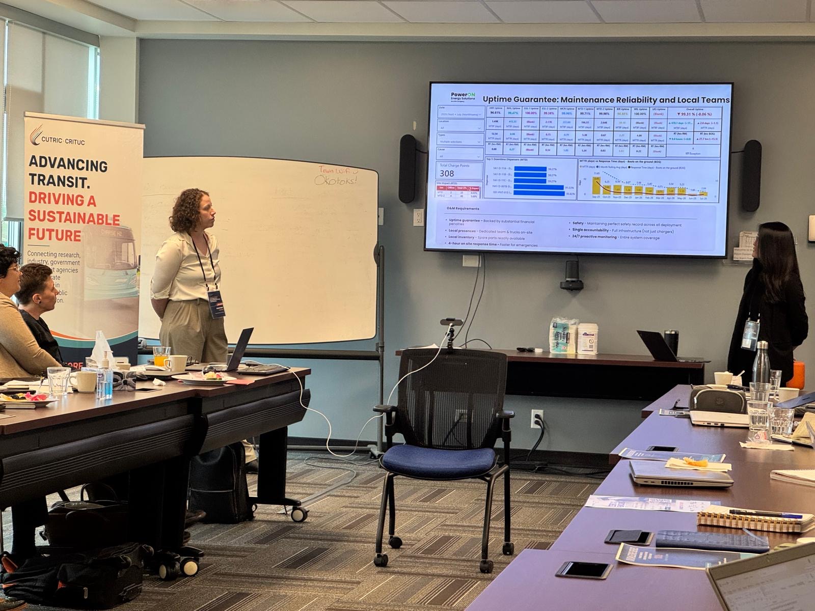 Photo from the Transit Energized ProDev Workshop in Okotoks