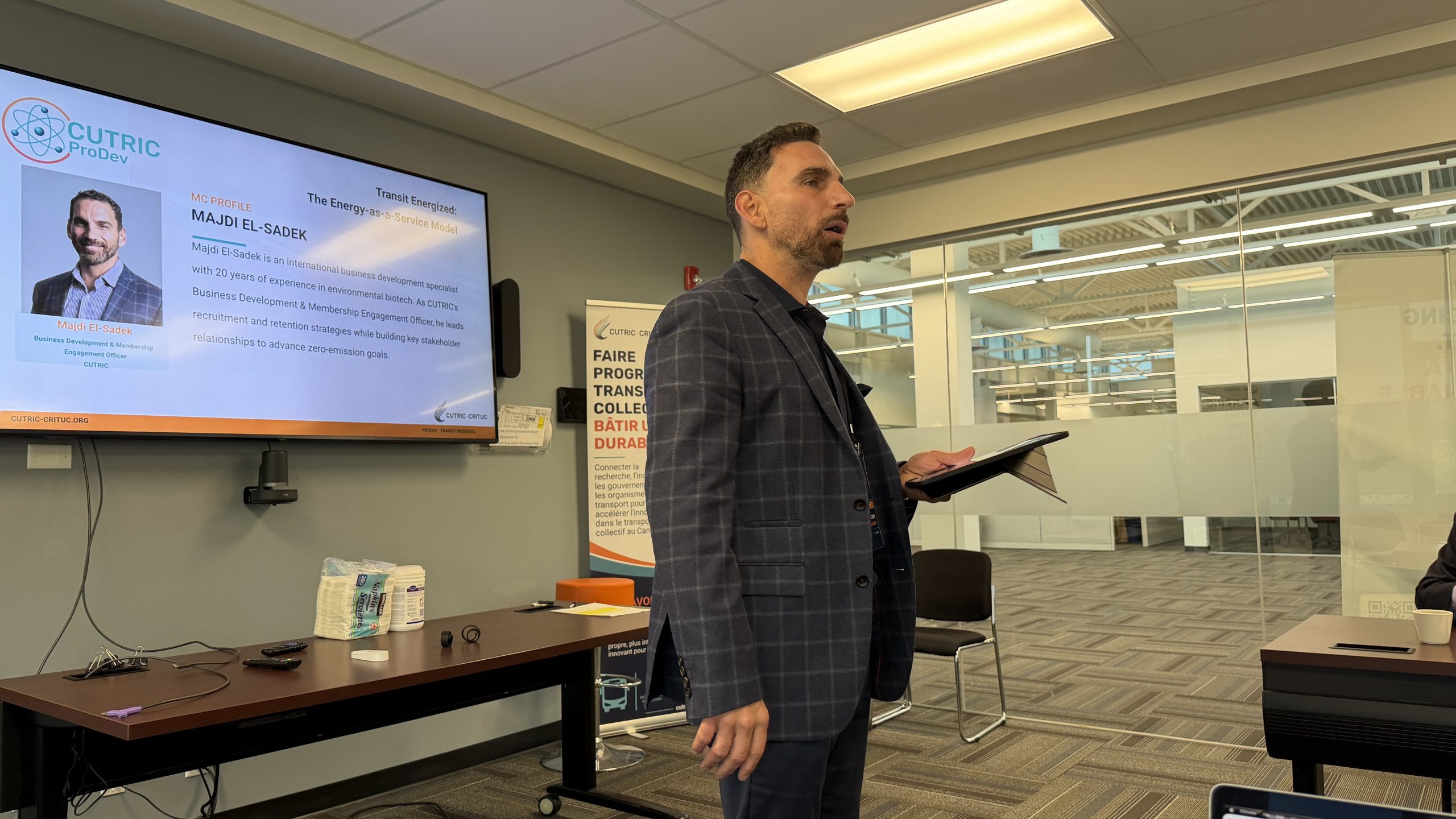 Photo from the Transit Energized ProDev Workshop in Okotoks